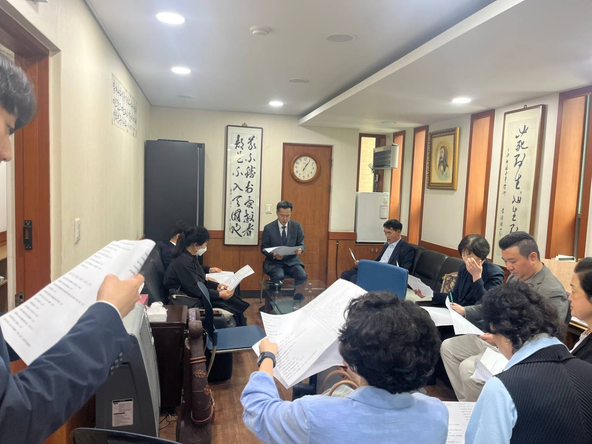 부서장 사역팀장 회의 (5월 11일) 썸네일